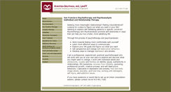 Desktop Screenshot of baytherapy.com